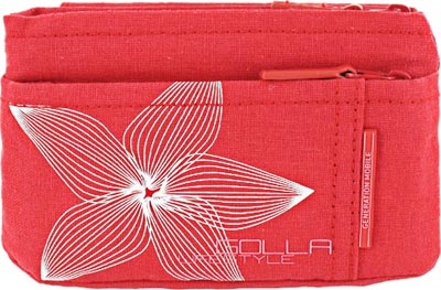 GOLLA Handy Tasche Handytasche rot G852 fuer Samsung Nokia Sony LG